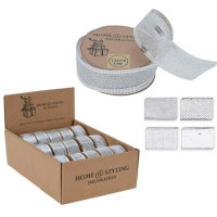 MESH ribbon (silver)