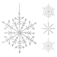 BEADED snowflakes